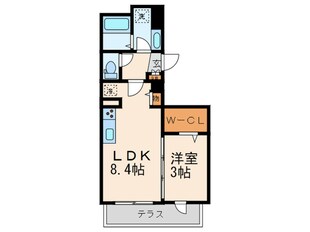 メゾンニ長町の物件間取画像